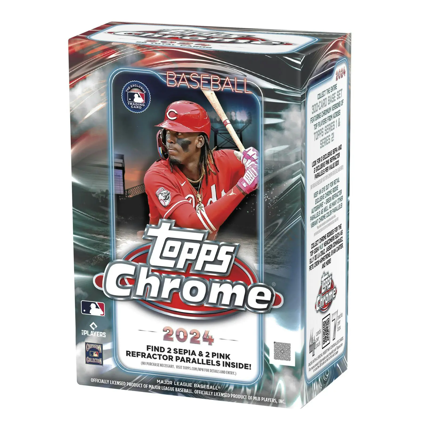 2024 Topps Chrome MLB Baseball 7 Pack Blaster Box MVP BUYBACK