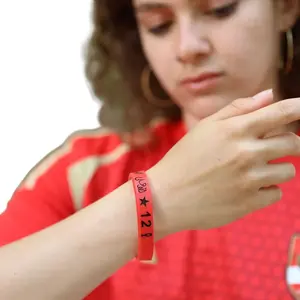 Al Ahly Club Logo Silicone Rubber Elasticity Wristband Unisex Comfortable Fit Team Spirit Accessory
