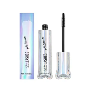 Black Mascara, Gentle & Natural, Long-Lasting, Volumizing & Lengthening, Smudge-Proof, Lightweight & Portable for Daily Eye Makeup