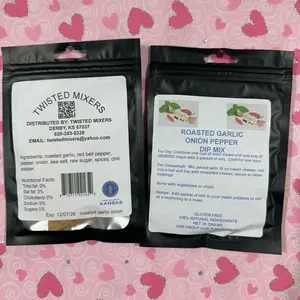 Roasted garlic onion pepper dip mix