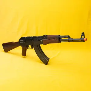 89cm AK47 electric toy Gel Blaster, non removable orange muzzlem, Birthday gifts, boys' toys