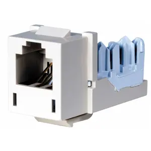 Hubbell HXJUOW USOC 6 Position Xceleratora Jack- Office White