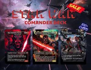 Galactic Dark Lord Proxy Commander Deck - 100 Cards Sci-Fi EDH Set