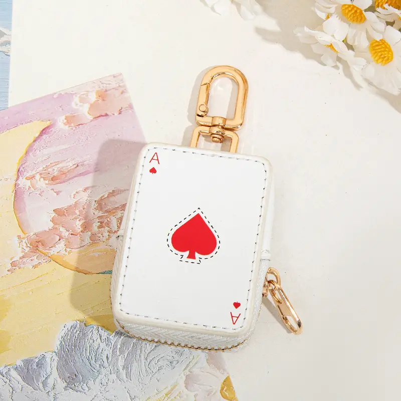Lucky God Ace Pendant, Mini Cute Bag Accessory, Fun Small Jewelry, Unique Gift Idea, Perfect for Christmas, Valentine's Day, Thanksgiving