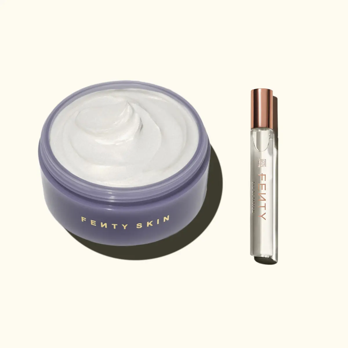 Fenty Beauty Rich Drip Duo: Fenty Eau de Parfum + Butta Drop Whipped Oil Body Cream Perfume Fragrance Bundle
