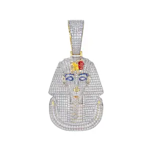 UIU Jewelry【HP1248】Big Ancient Egypt Pharaoh Pendant