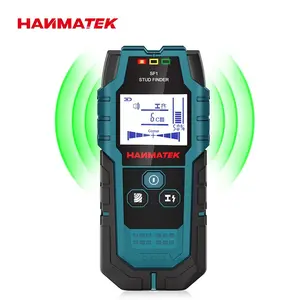 HANMATEK SF1 Handheld Detector, 1 Count Multifunctional Stud Finder Wall Scanner Detector, Metal Depth Measuring Tool Suitable for Wooden Screws, Electric Cables, Wall Detectors Hardware