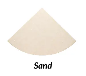 Stone Shower Shelf - DIY - GoShelf Systems - Sand