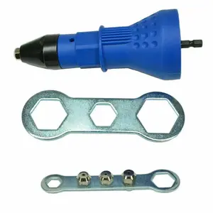 Electric Rivet Gun Conversion Head, Rivet Gun Conversion Head, Nut Rivet Gun Adapter, Hand Tool Accessories for Electric Drill