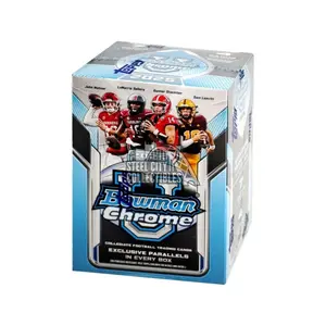 2025 Topps Bowman Chrome University NCAA Football Blaster Sport Trading Cards Sports Trading Card