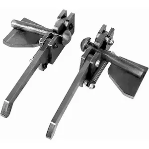Tailgate Locks Set: 2 Left + 2 Right, Steel Latch Assembly Tailgate Latch Fit Dump , Tractor Beds, Metal Dump  , Large , Weld- Design