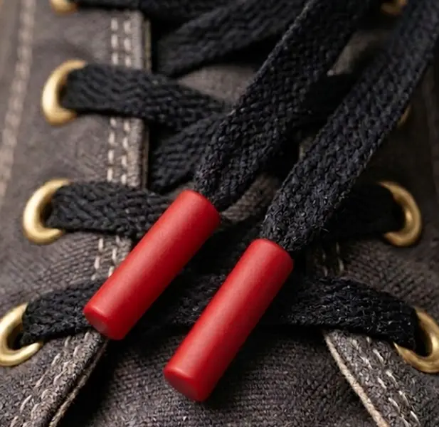 Premium Luxury 24mm x 6mm Cylinder Metal Aglets, Shoe Accessories for Shoelace Enhancement