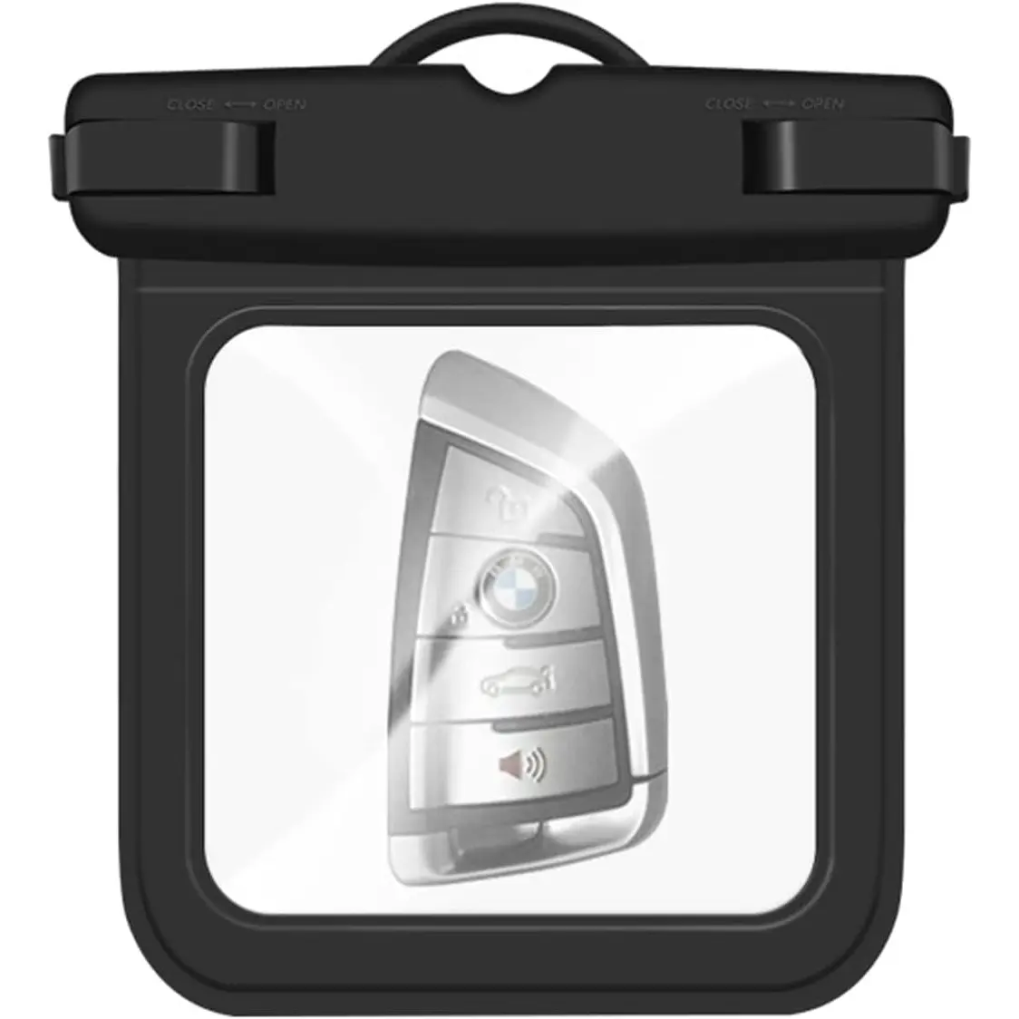 2 Pcs Small Waterproof Pouch,Waterproof Key Holder for Swimming Money,Car Key Fob Case Floating Keys Holder Pouch Small Pouch Dry Bag ,Clear Key Fob Protector for Water Sports Surfing Outdoor Supplies HGRTYXS