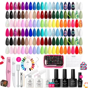 Beetles Gel Nail Polish Set-60 Colors Gel Polish Kit Base Coat Glossy & Matte Top Coat Soak off UV Nail Art Tools Red Nude White Gift for Women #TikTokShopBacktoSchool
