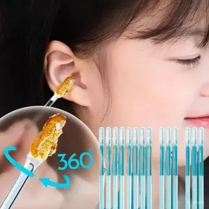 Vibrant Ear Care Tool, Earwax Remover, Ideal for Gentle Cleansing & Privacy-Friendly Design, Perfect for Daily Use, Enhance Your Hearing Comfort, Earwax Removal Tool, Ear Cleaning Tool, Ear Cleaner Tool