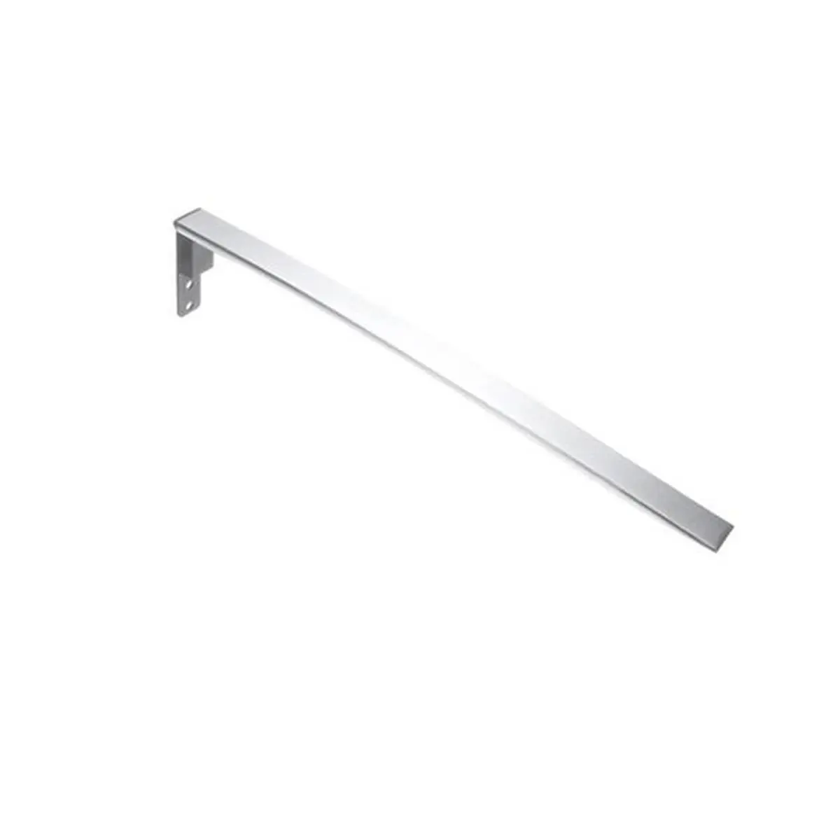 Whirlpool W10837029 Genuine OEM Stainless Steel Metal Refrigerator Door Handle, Genuine OEM Replacement, Easy Operation, Smooth Opening-Closing, Enhances Equipment Performance, Simple Installation