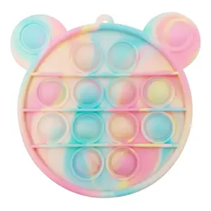 Push Bubble Pop It Coin Purse with Ears Silicone