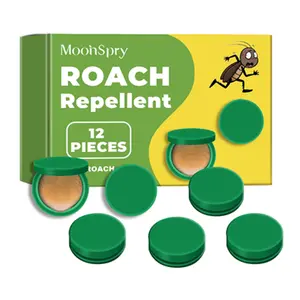 MoonSpry Powerful Roach Killer Kit - FastActing Cockroach Gel Bait & Traps for IndoorKitchen & Home, Professional InfestationTreatment,american,roach,insect,repellent,Commercial Roach Control Kit,roach control,american cockroach.