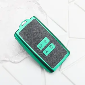 Tpu Car Key Case, Car Key Cover for Dongfeng Renault Koleos, Cross-Border Koleos, Koleo Sport, E-Nouvo Ex1 Nano Box Buckle, Durable & Stylish Design