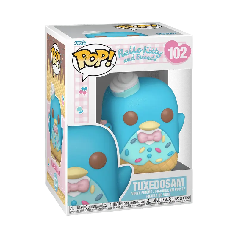 Funko Pop! Sanrio - Tuxedo Sam with Ice Cream # Collectible Pop Vinyl Figure