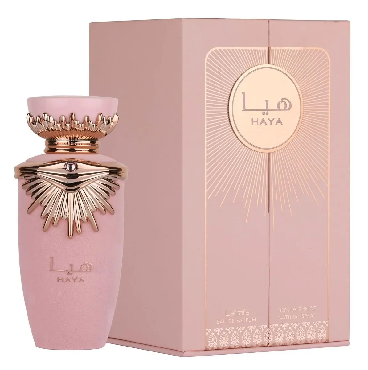 LATTAFA HAYA EAU DE PARFUM - 100ML (3.40 FL.OZ) - FLOWERY AND POWDERY