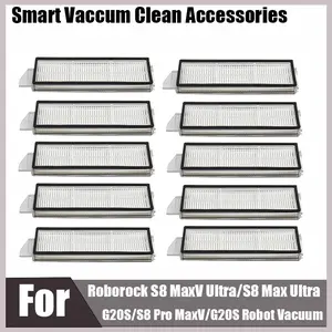 HEPA Filters Accessories Replacement Compatible With For Roborock S8 MaxV Ultra/S8 Max Ultra/G20S/S8 Pro MaxV/G20S Robot Vacuum