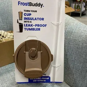 Frost Buddy Universal Buddy Lid and Straw