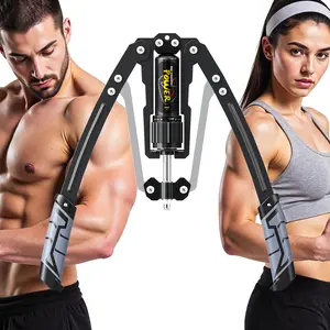 Hydraulic Power Twister for Upper Body, Arm Exercise Equipment, Chest Workout, Adjustable 44-440lbs, Workout Equipment, Home Fitness, Gift for Lover