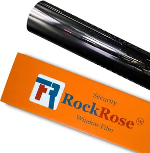 UV 99% VLT 5% Security and Safety 4 Mil Color Window Film Shatterproof Anti Shatter Tempered Glass Film for Home and Office Windows