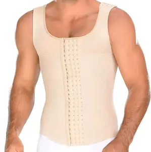 Men's High  Compression Vest- 2XL-Black Made in Colombia