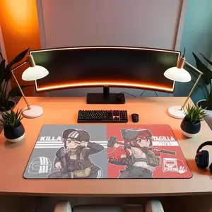 Escape From Tarkov Killa Tagilla Desk Mat, Chibi Gaming Mouse Pad, Fps Streamer Setup Decor, Large Pc Desk Mat, Desk Mat, PC Accessories