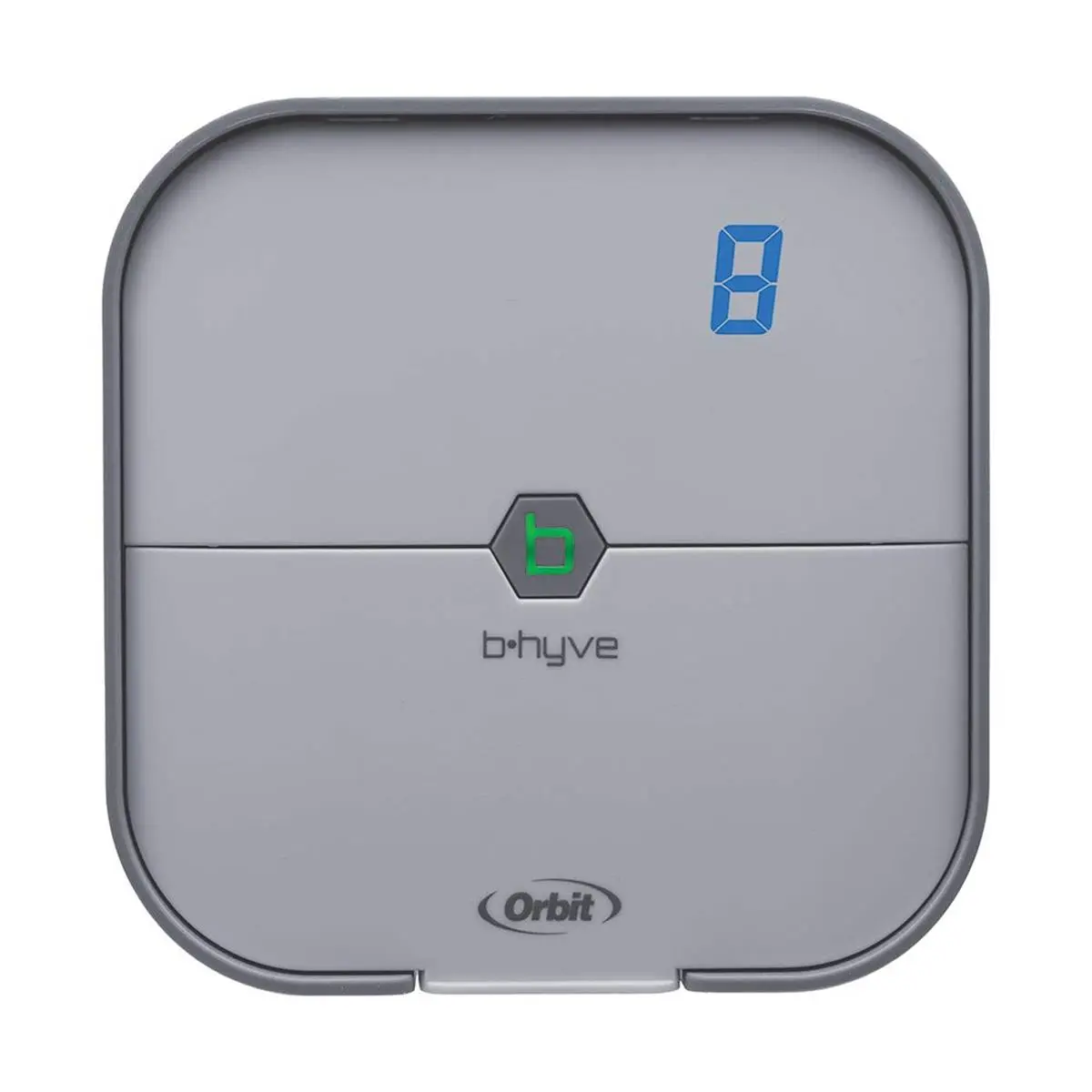 Orbit 57925 B-Hyve Smart Sprinkler Timer - 8-Zone Indoor Watering & Irrigation Device, Wi-Fi Control, Weather Sense, Gray