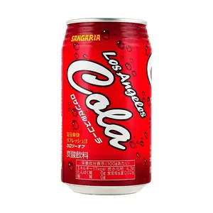 SANGARIA Los Angeles Cola Soda - California Flavor Sparkling Drink 350ml (New Arrival)