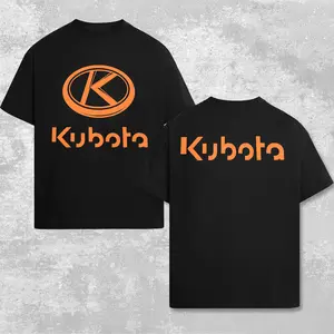 Kubota Tractor Graphic T-Shirt, Farming Equipment Tee, Heavy Equipment Workwear Shirt, Country Lifestyle Apparel, Blue Collar Pride Streetwear, Vintage Farm Graphic Tee For Men and Women, Premium Cotton Oversized Fit, USA Rural Style S–5XL