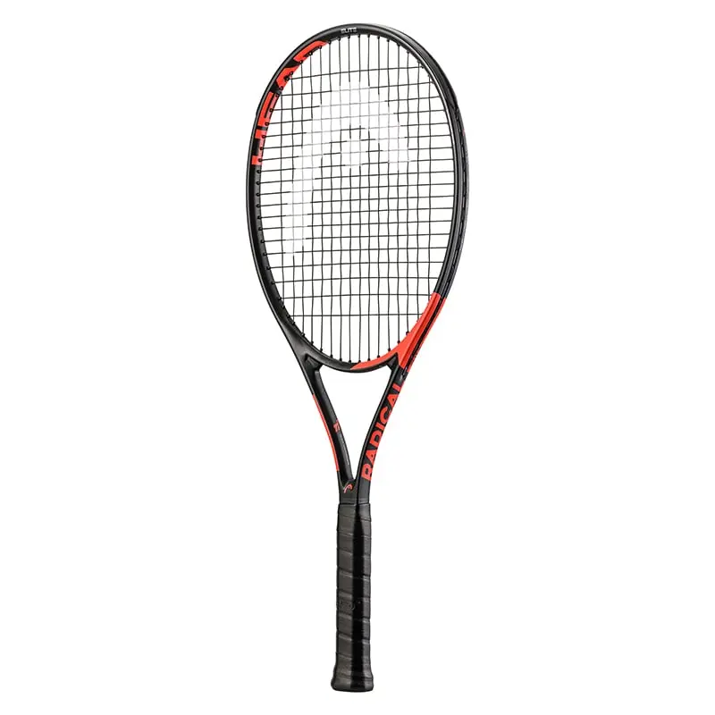 TI Radical Elite Tennis Racket, Black & Orange