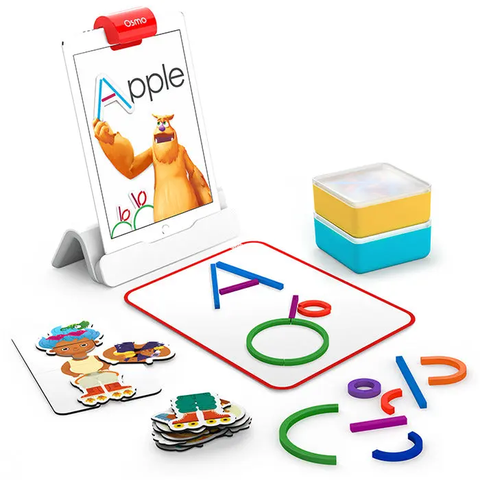 Little Genius Starter Kit | 4 Hands-On Learning Games | Ages 3-5 | Osmo