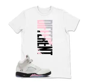 5 Medium Soft Pink 35th Anniversary Pink Shirt, 5 35th Anniversary Graphic T-Shirt, Different Tee Match Sneaker, Full Size