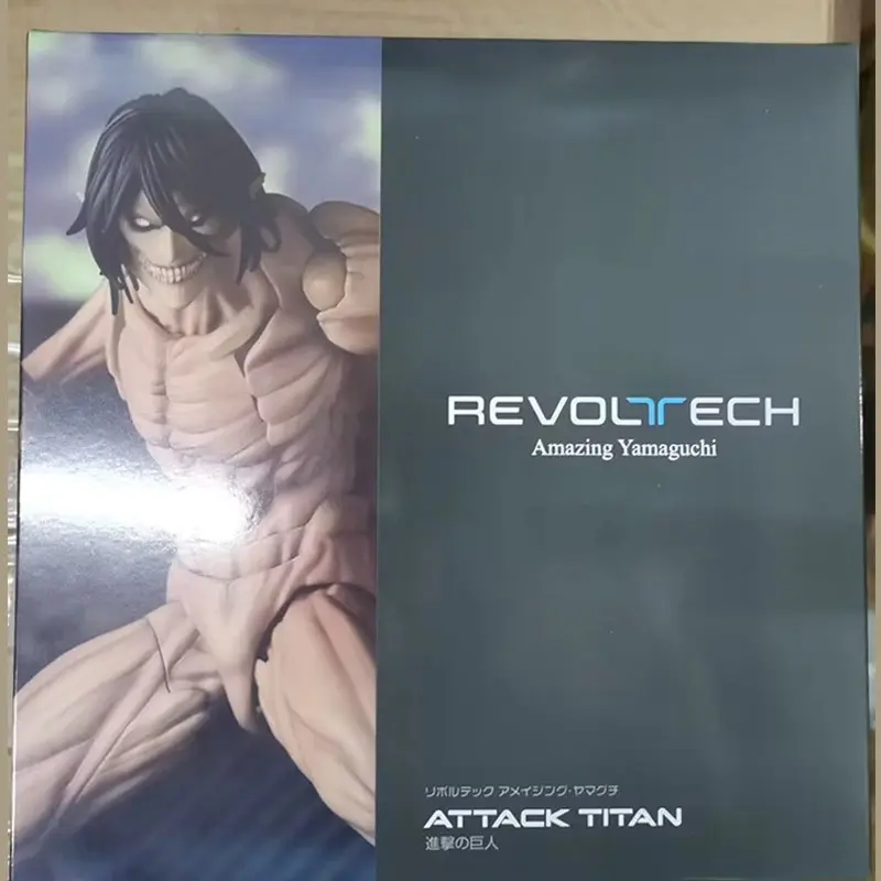 Kaiyodo Attack on Titan The Female Titan Annie Leonhart Revoltech Yamaguchi Anime Action Figures Figurine Ko Model Toys Gift