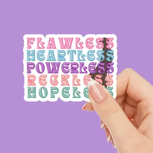 Chestnut Ranch Series Sticker, Kindle Sticker, Flawless Book Sticker, Western Love Sticker, Bookworm Gift, Cowboy Romance Kiss-Cut Stickers, Decor Decorative