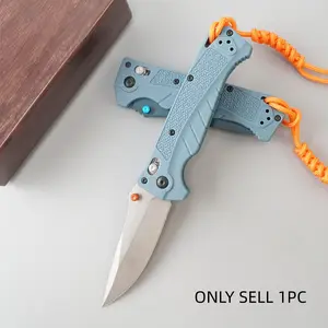 18060 Folding Knife with Non-Slip Textured Grip, Stylish Design for Kitchen Use, Essential Kitchen Tool, Lightweight Durable Edc Knife, Perfect Gift Idea