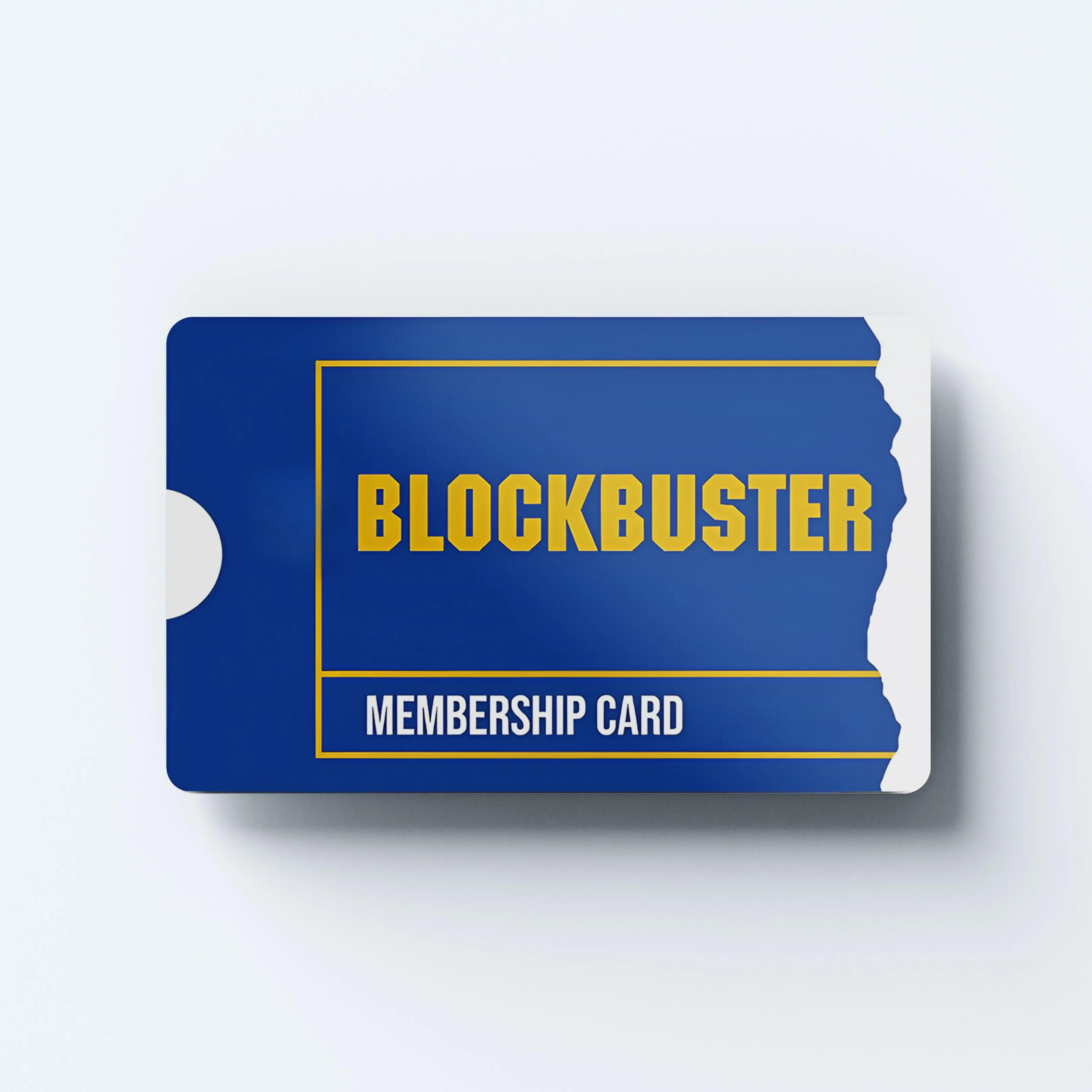 Blockbuster Custom Vinyl Credit Card Sticker by CC Wraps