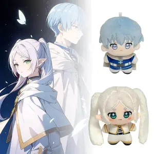 10CM New Frieren Beyond Journey's End Pendant Plush Toy Bag Gift Cosplay Mini Soft Cartoon Cute Anime Figure Peripheral Kid Gift
