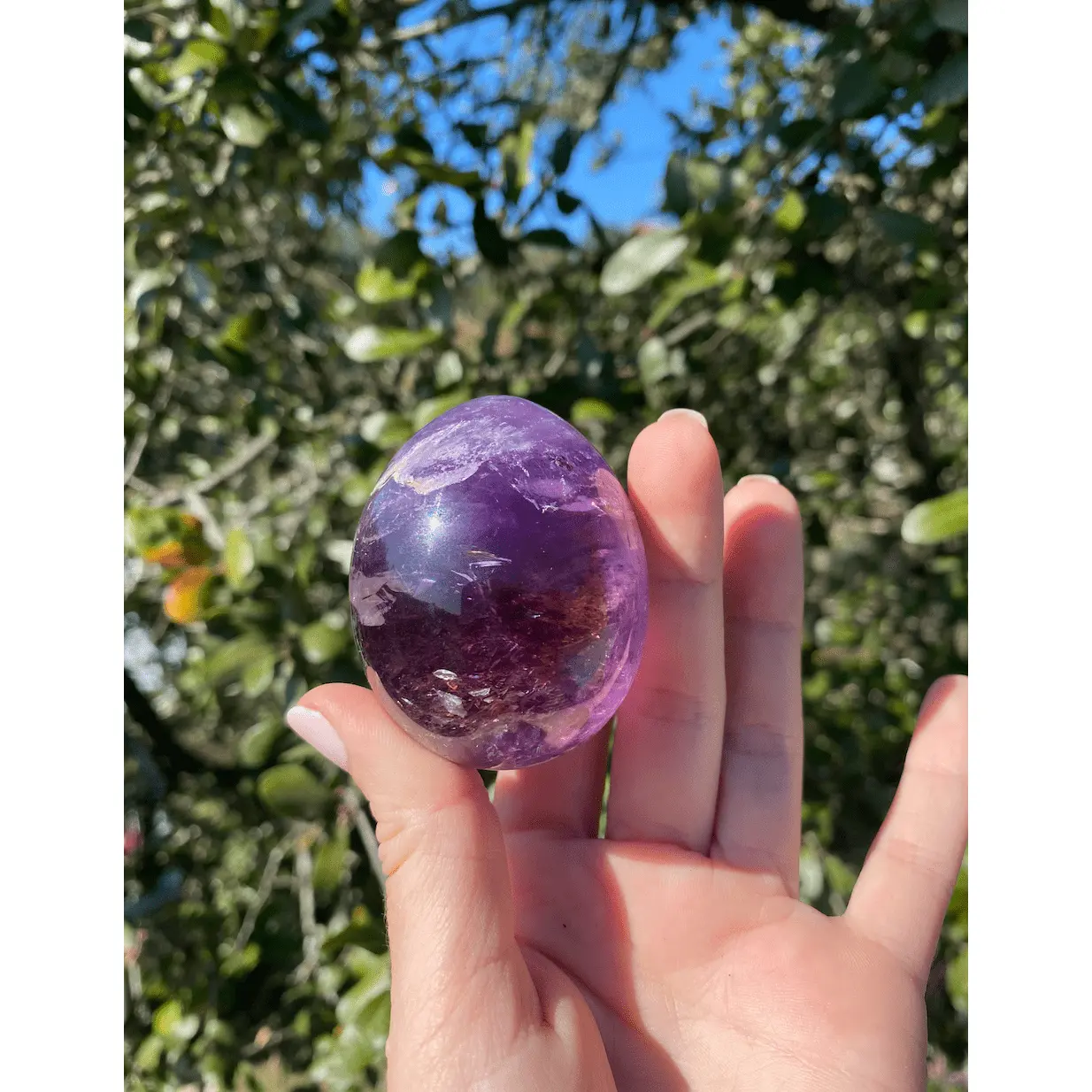 Brazilian Amethyst Egg