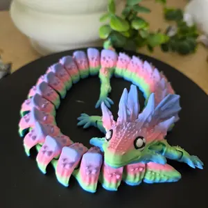 3d Printed Rainbow Dragon