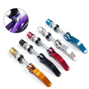 Universal Bicycle Seatposts Clamps Mountain Bicycle Seat Tube Clamp Screw Quick Release Lever Bike Seat Tube Clip High Quality
