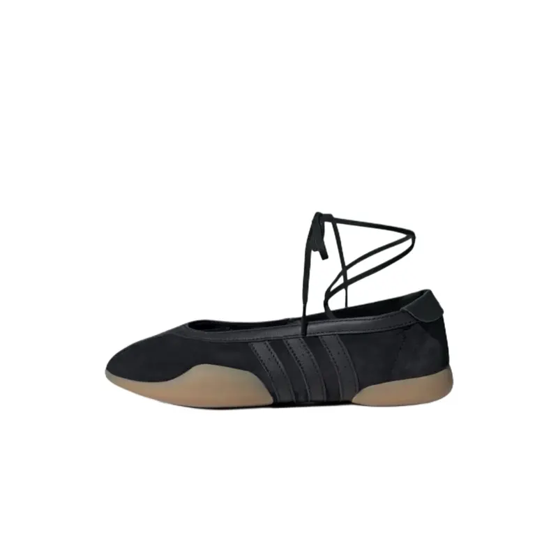 adidas Taekwondo Mei Ballet Black Gum Women’s Perfect Daily Fashion Footwear Sneakers Shoe Girl Walking Shoes Trainer Casual, Rubber, Sports Shoes