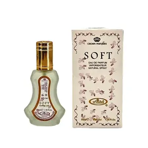 Al Rehab Soft Eau de Parfum Spray for Women, 1.15 FL.OZ - Fragrance for Women Unisex Soft Perfume Floral Scent Apple Blend Scented Aroma Cosmetic Cologne