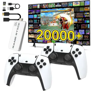 2026 New Video Gamepad Console with 20,000+ Games,ChildhoodClassic Game,4K HDMIOutput, Wireless Joystick&Game Emulator, Arcade Retro Arcade