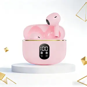 Wireless Earphone, In-Ear Design with LED Display, Noise-Cancelling Headphones with Mic, Ideal for Sports & Gaming, Travel Gadget