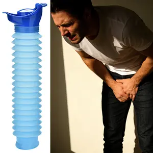Portable Car Urinal, Emergency Pee Bottle for Road Trips & Camping Leak-Proof, Collapsible, Reusable, Must-Have for Travel, Hiking, Traffic Jams